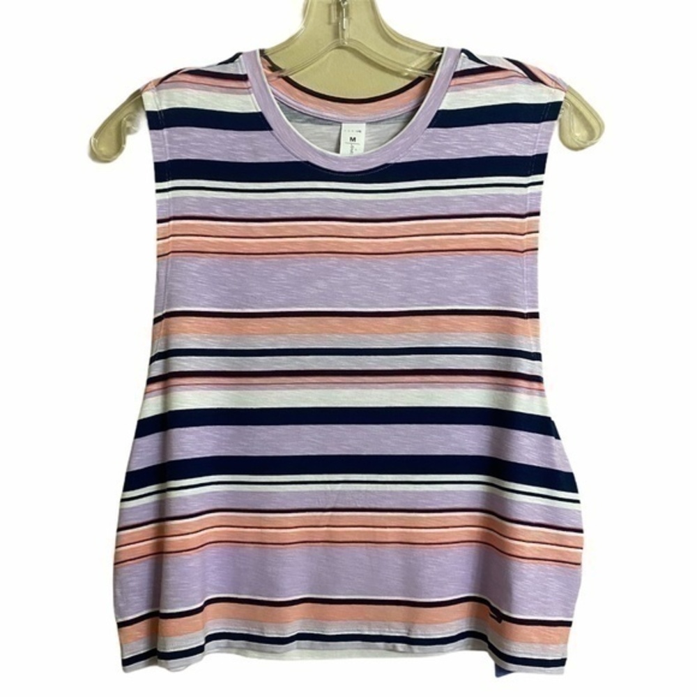 Skechers Stripe Sunkissed Tank Tops Women NWT